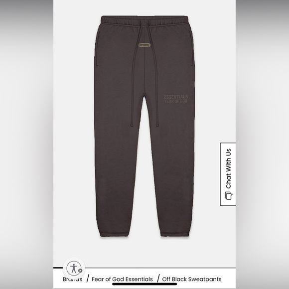 Essentials fear of god sweats - tags on - Picture 1 of 4